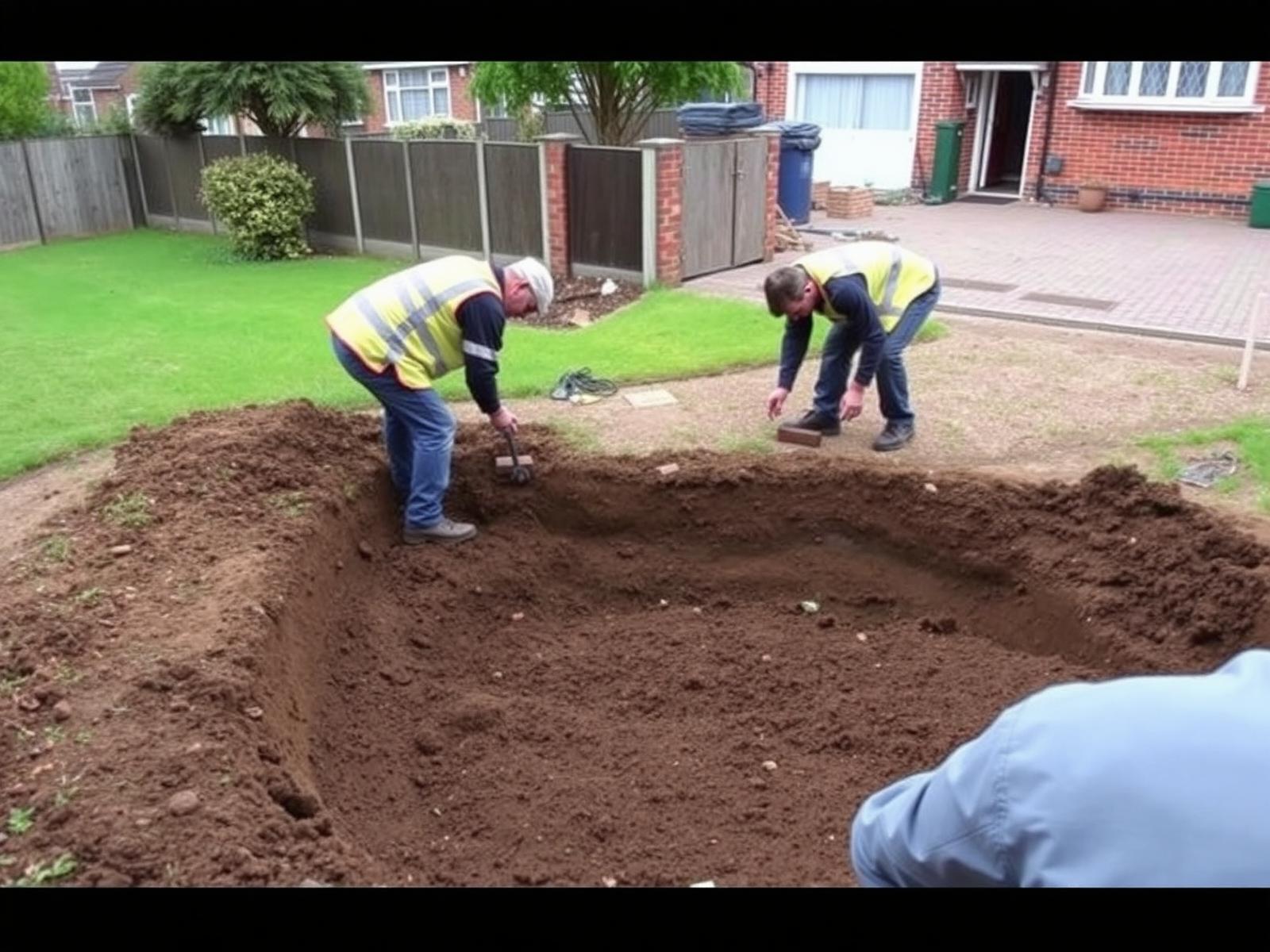 Garden groundwork preparation