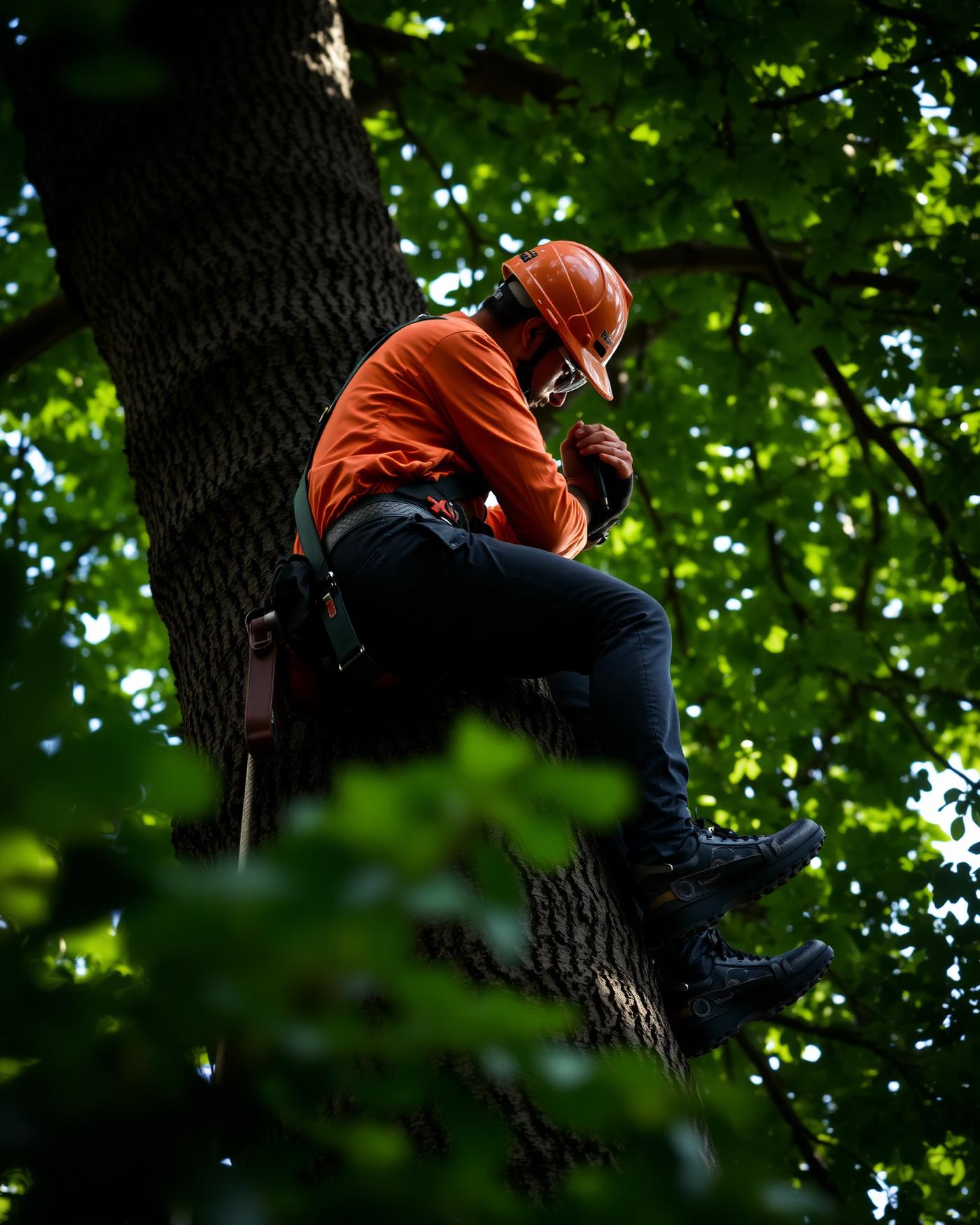 Professional tree work